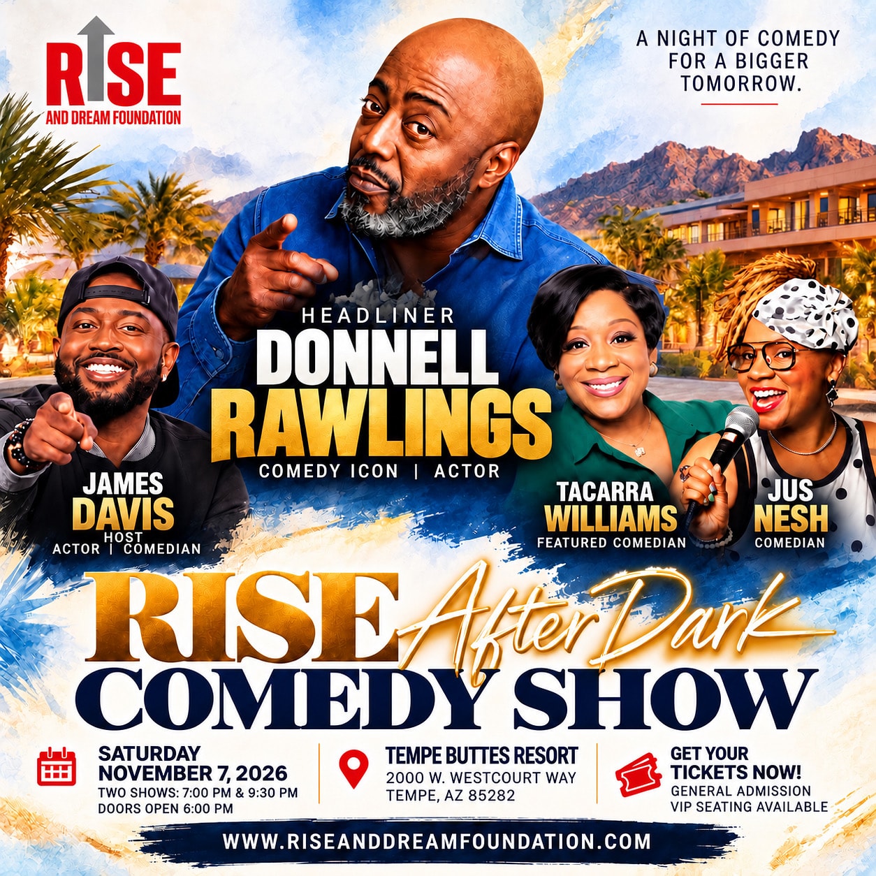 RISE After Dark Live Comedy Show
